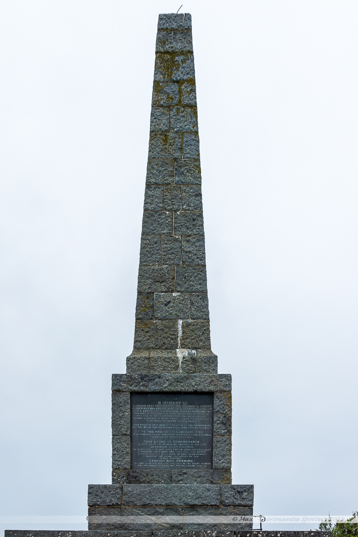 Sark Island - Giles Pilcher Monument