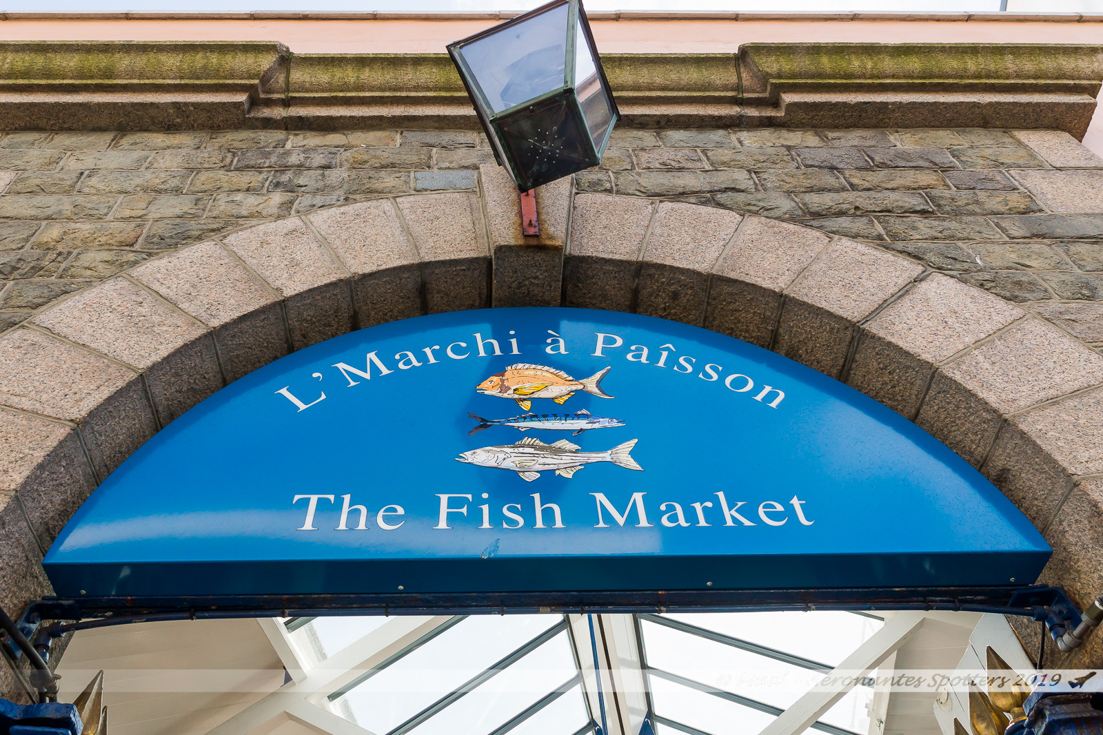Jersey - Saint Helier - Le marché aux poissons ou "The Beresford Street Market"