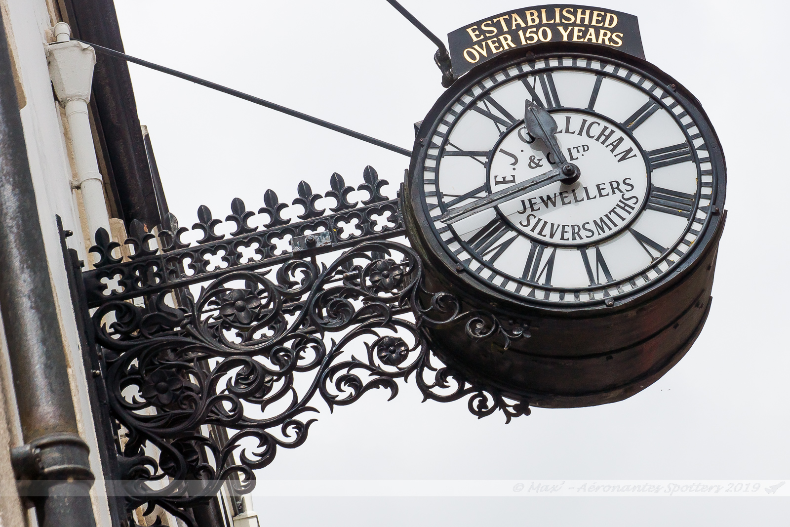 Jersey - Saint Helier - La plus vieille horlogerie-bijouterie de Jersey :  E J Gallichan