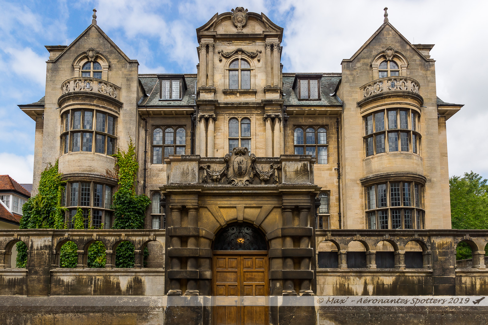 Oxford City - The Old Lodging of Merton College