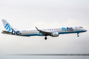 Embraer EMB195 (G-FBEA) Flybe "Wings of the Community"