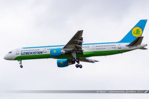 Boeing B757-200 (VP-BUI) Uzbekistan Airways
