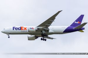 Boeing B777-200F (N855FD) FedEx