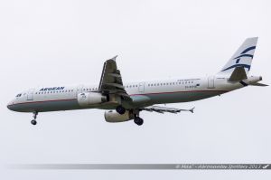 Airbus A321-200 (SX-DVP) Aegean Airlines