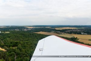 Au décollage de l'aérodrome de Cerny _ La Ferté-Alais