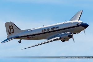 Douglas DC-3 (HB-JRJ) Breitling
