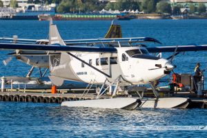 De Havilland Canada DHC-3T Vazar Turbine Otter (C-GVNL) Harbour Air "Fairmond Hotel special c/s"