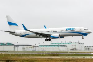 Boeing B737-800 (SP-ENX) Enter Air