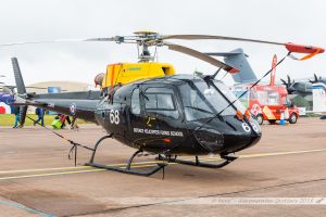 Eurocopter AS350BB Squirrel HT1 (ZJ268) Royal Air Force opb Cobham