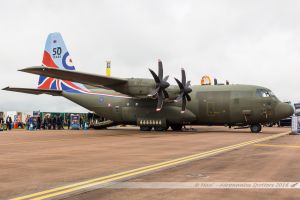 Lockheed C-130J (ZH883) Royal Air Force "50years of C130 in the RAF c/s"