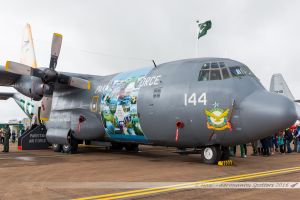 Lockheed Hercules C-130B (144) Pakistan Air Force "Zarb-e-Azb c/s"