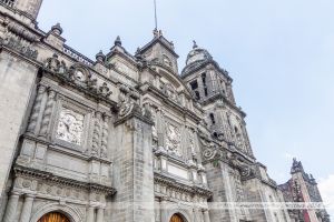 Cathédrale Métropolitaine de Mexico - Extérieurs