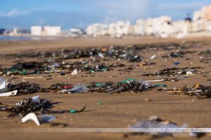 Dégâts des tempêtes de l'hiver 2013-2014 aux Sables d'Olonne : les déchets déversés par les océans, et oui, la mer n'est pas une poubelle...