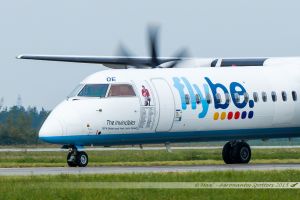 Bombardier DH8-Q400 (G-ECOE) Flybe 'The Invincibles'