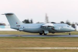 British Aerospace BAE146-200QC (ZE708) Royal Air Force  