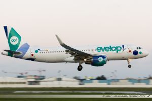 Airbus A320SL (EC-LZD) Evelop Airlines